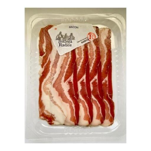 Pancetta Bacon cruda da 130g Bottega Radice