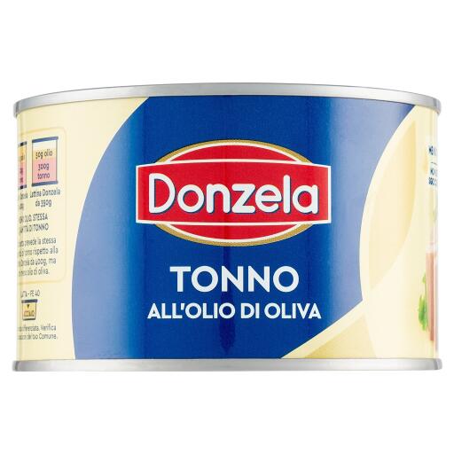 Tonno all'olio di oliva 350g Donzela