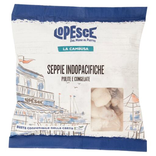 Seppe indopacifiche culite congelate da 400g Lo Pesce