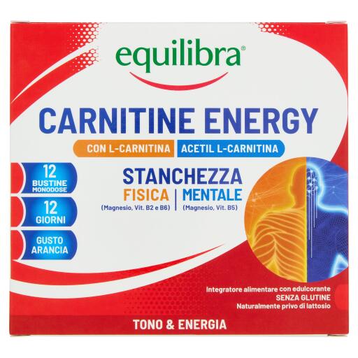 Carnitine Energy 12 buste 78g Equlibra