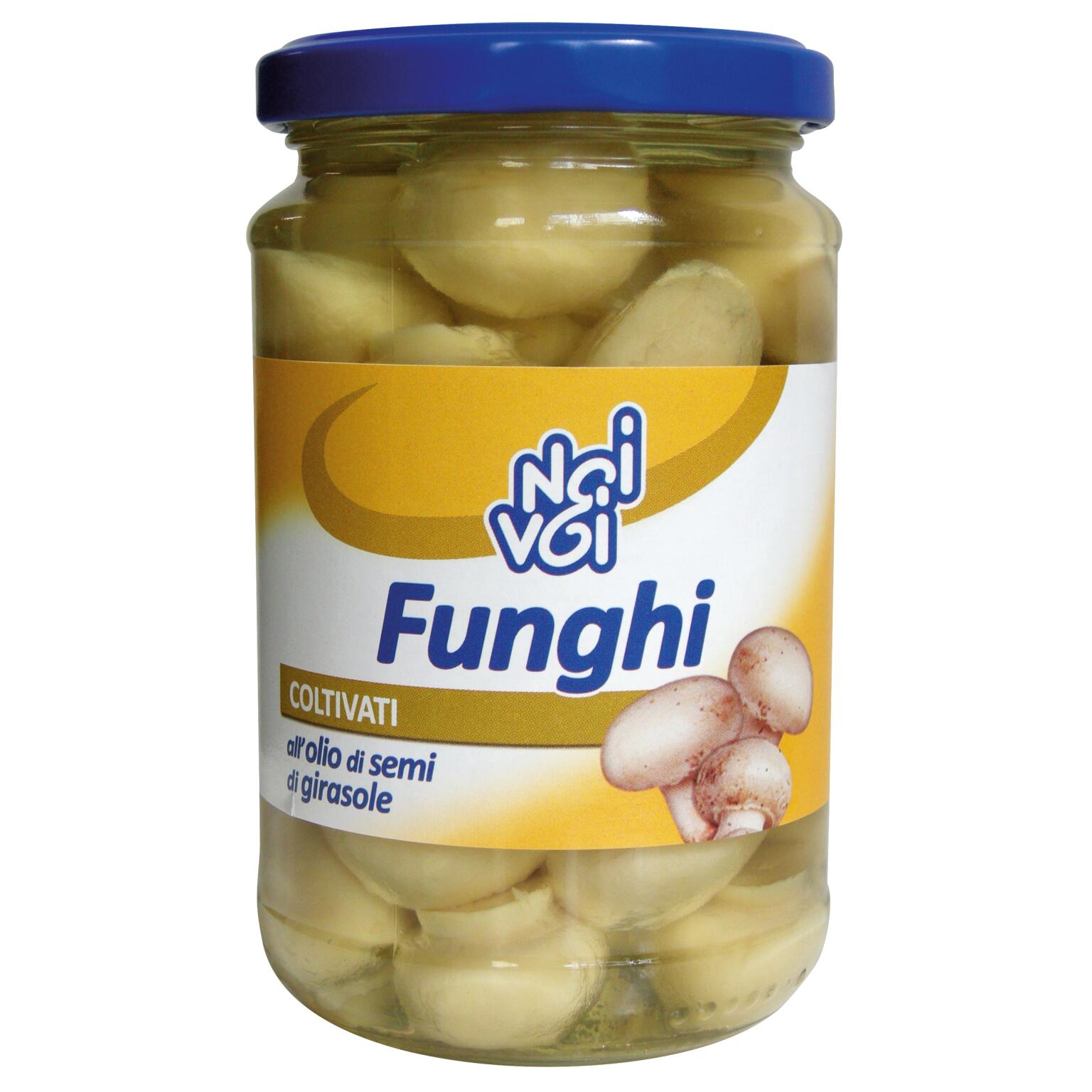 Funghi Champignon 280g in olio girasole Noi&Voi