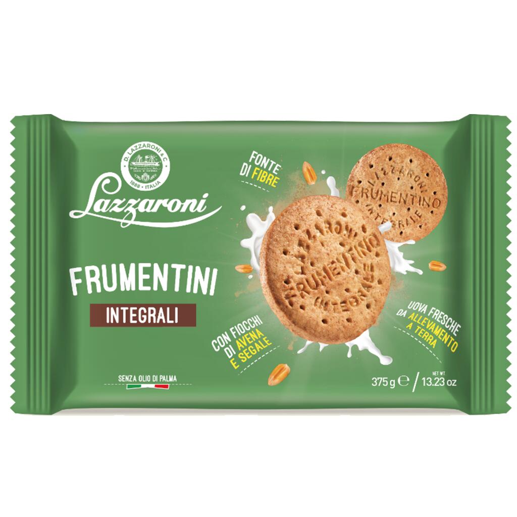 Biscotti Frumentini integrali 375g Lazzaroni