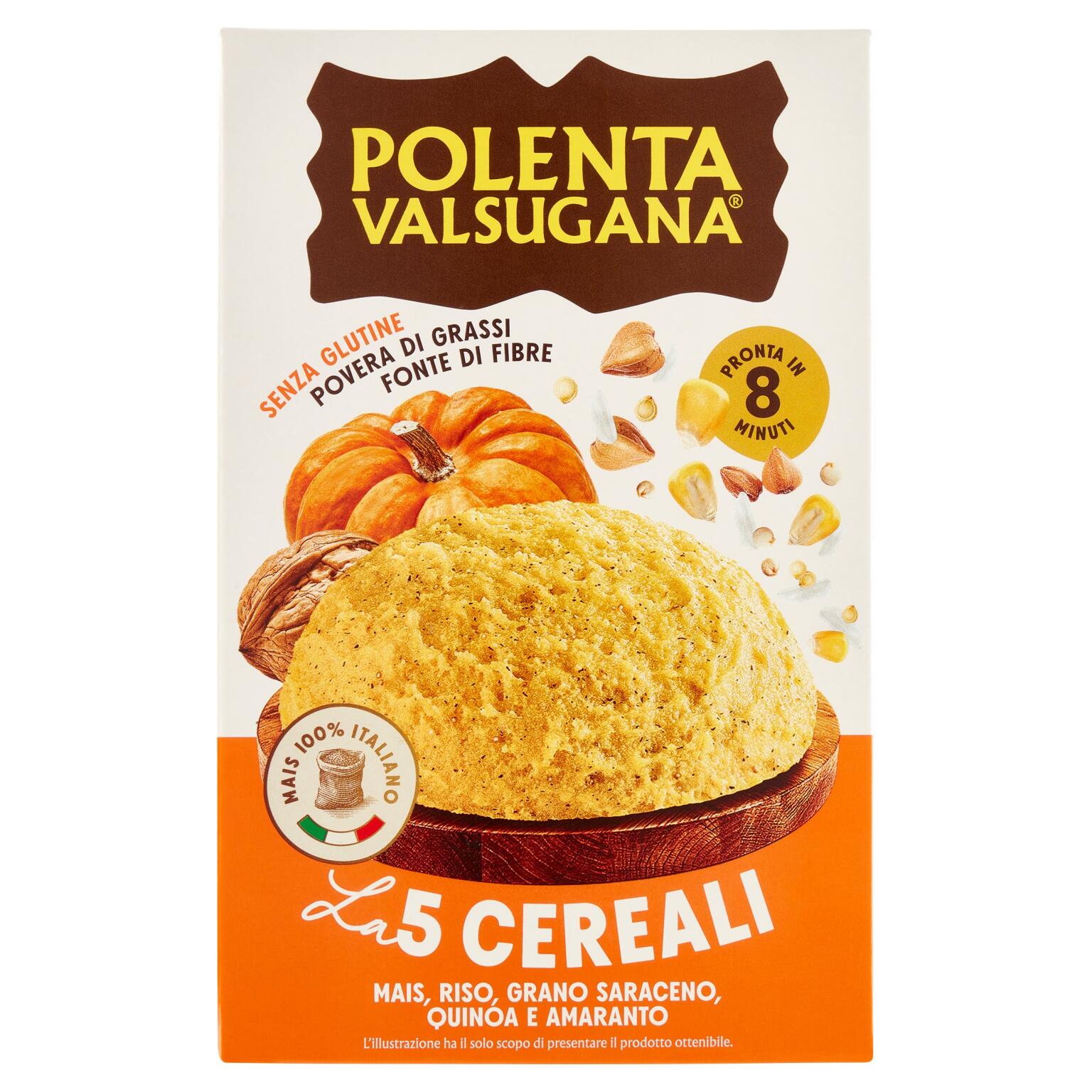 Polenta ai cinque cereali 350g Valsugana