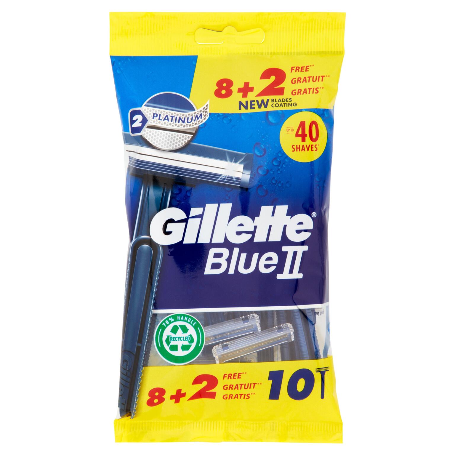 Rasoio blue II 8+2 gratis Gillette