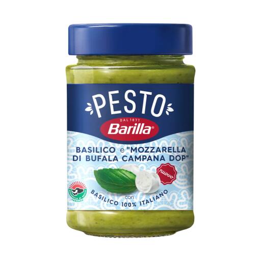 Pesto Basilico e Mozzarella 190g Barilla