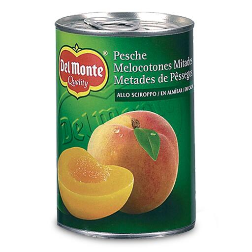 Mezze Pesche allo sciroppo 420g Del Monte