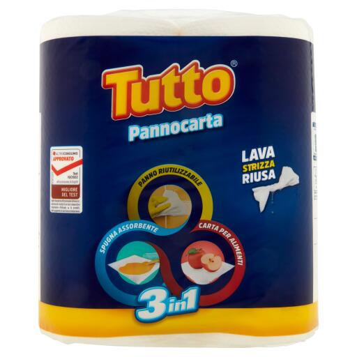 Carta da cucina Tutto Pannocarta 3in 1 2 rotoli