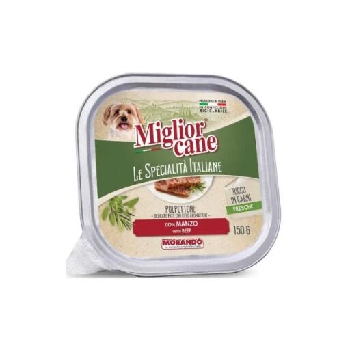 Migliorcane Patè Manzo 150g Specialità Italiane