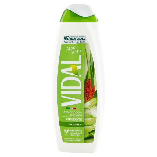 Bagnodoccia Idratante Aloe Vera 500ml Vidal