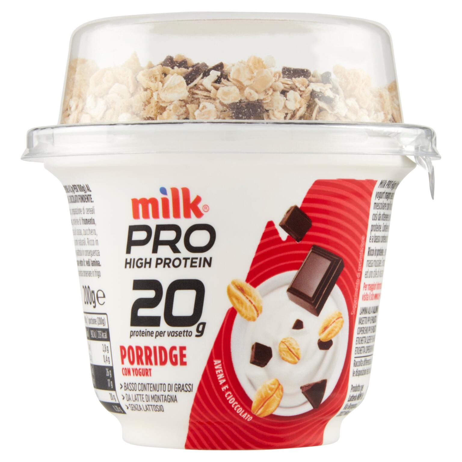 Porridge con Avena e Cioccolato 200g Pro