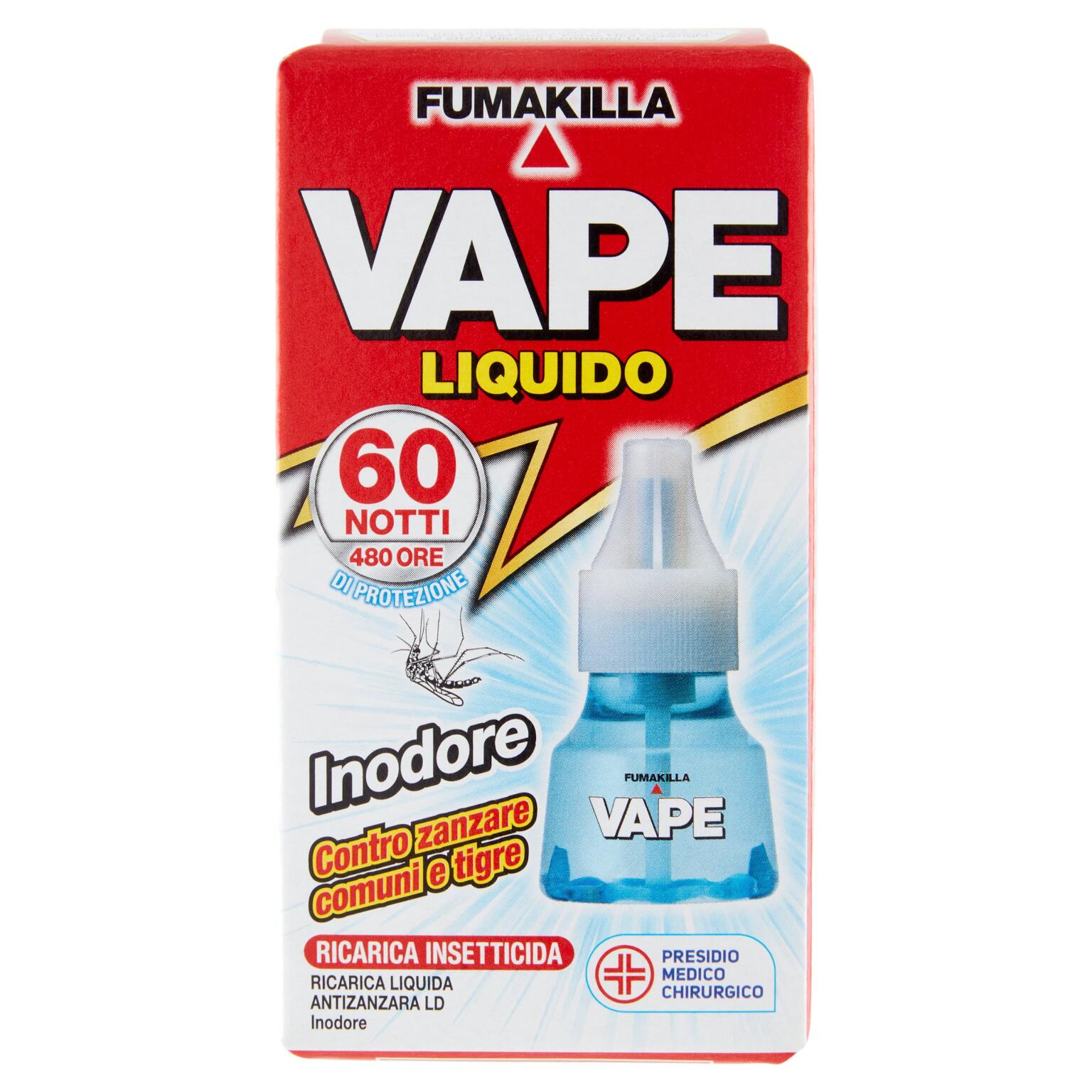 Ricarica liquida antiodore durata 480 ore Vape