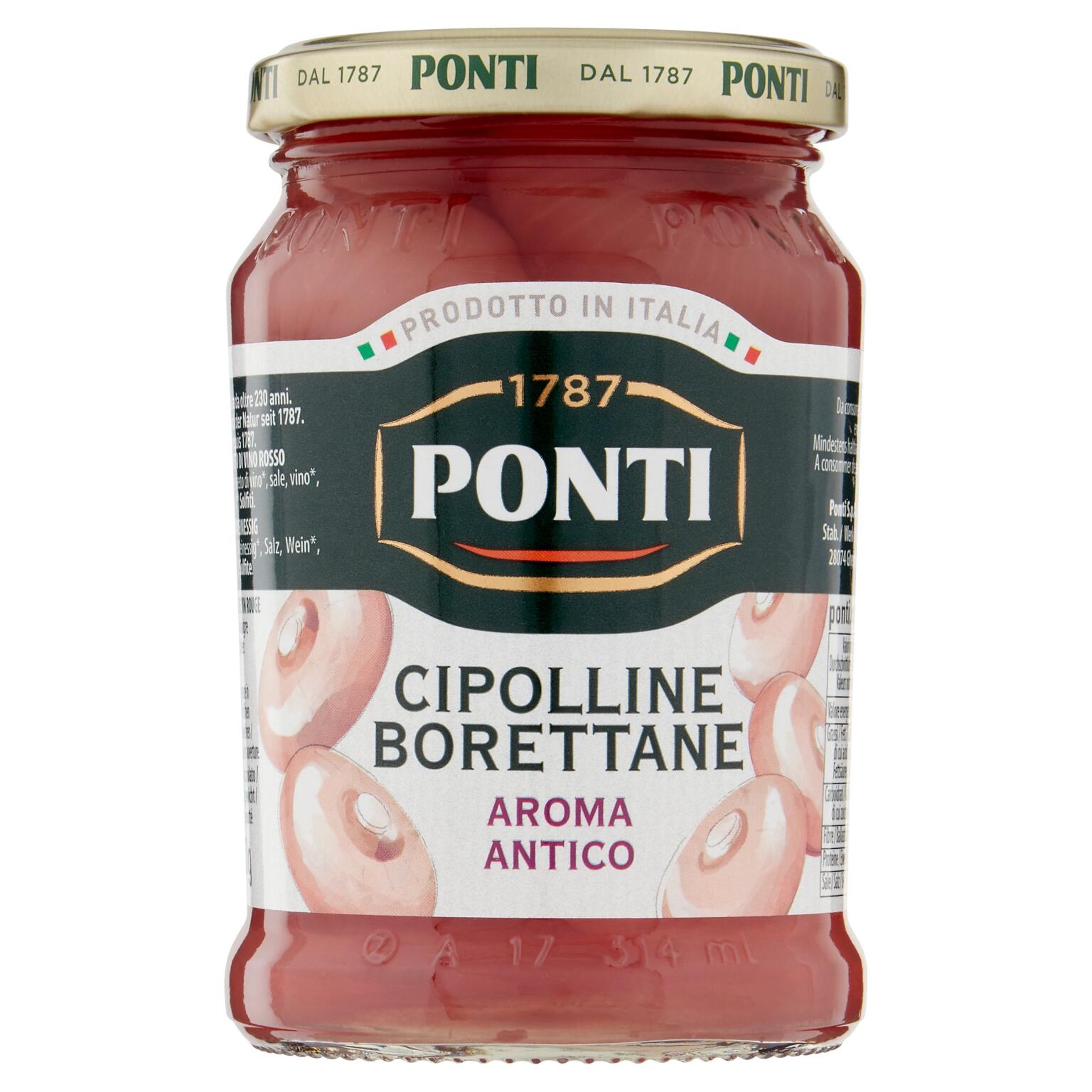 Cipolline aroma antico 300g Ponti