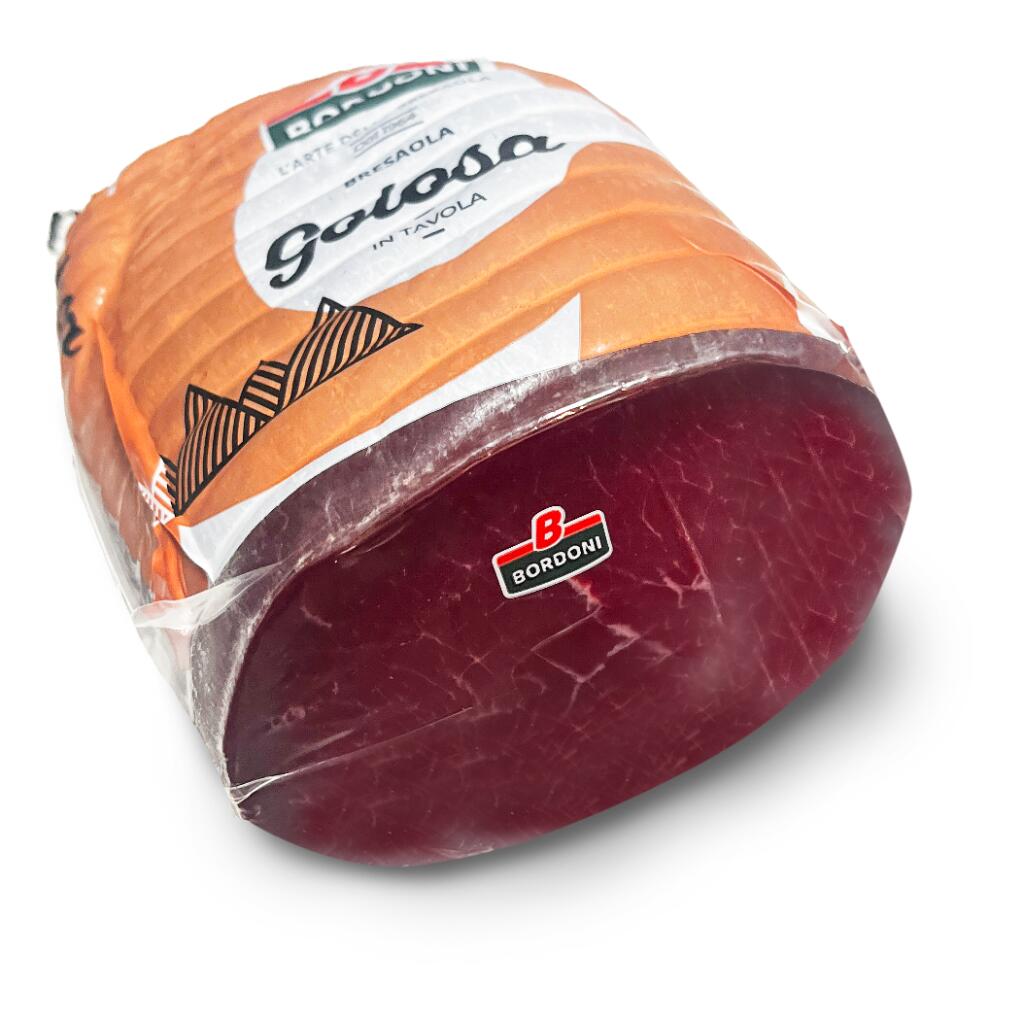 Bresaola di manzo golosa in tavola 1/2 sottovuoto Bordoni