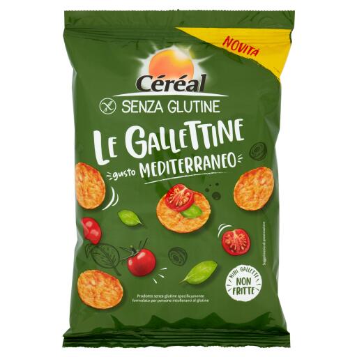Le Gallettine Gusto Mediterraneo 70g Cereal