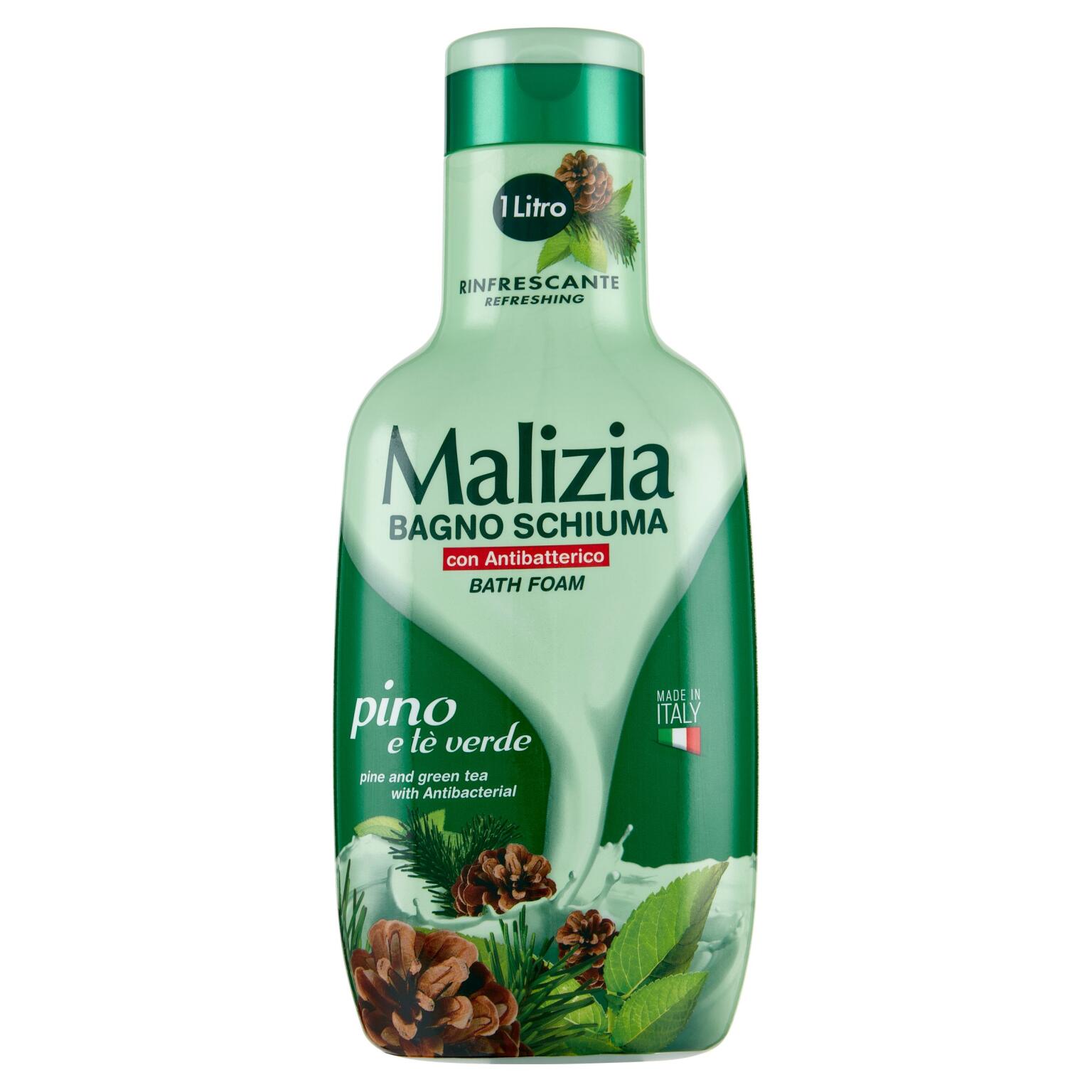 Bagnoschiuma pino 1l Malizia