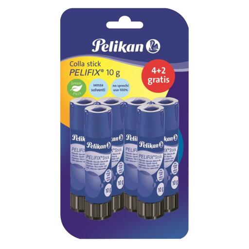 Colla Stick Pelifix 10gx4+2 Pelli Pelikan