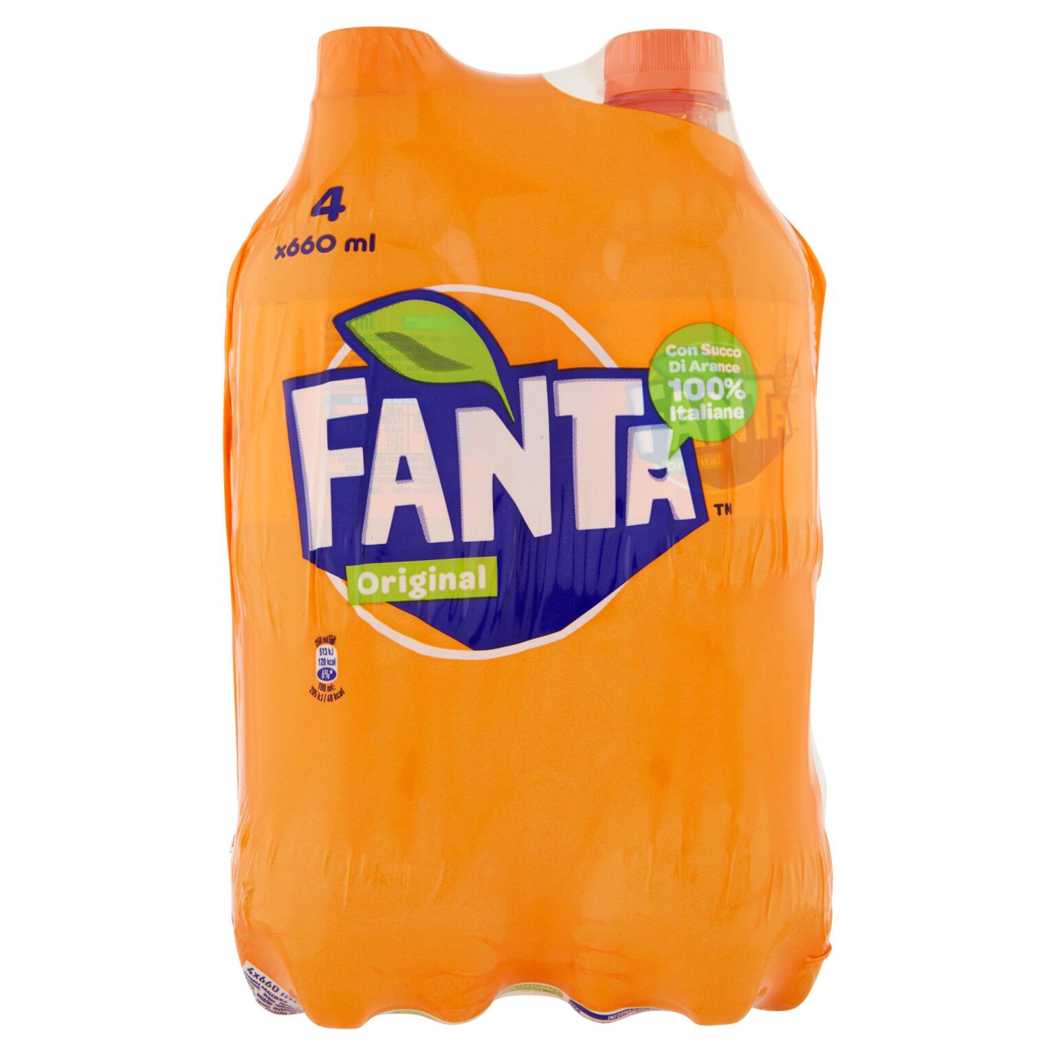 Fanta 66cl x 4 bottiglie