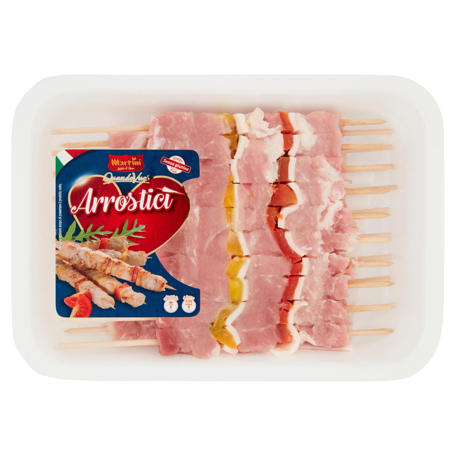 Arrosticini di suino 400g Martini