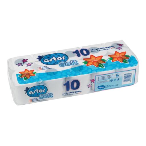 Carta Igienica 10 rotoli Micro-Goffrata Astor
