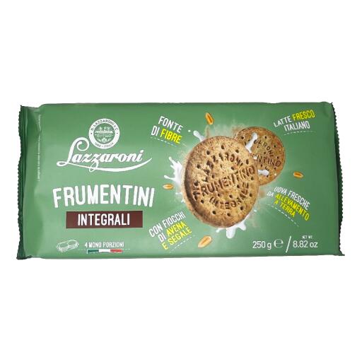 Biscotti Frumentini integrali 250g Lazzaroni
