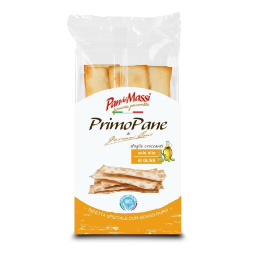 Primo pane sfoglie croccanti con olio di oliva 140g