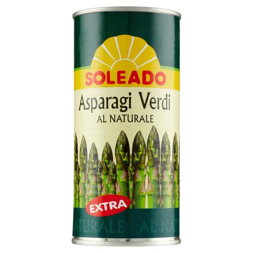 Asparagi verdi al naturale 430g Soleado