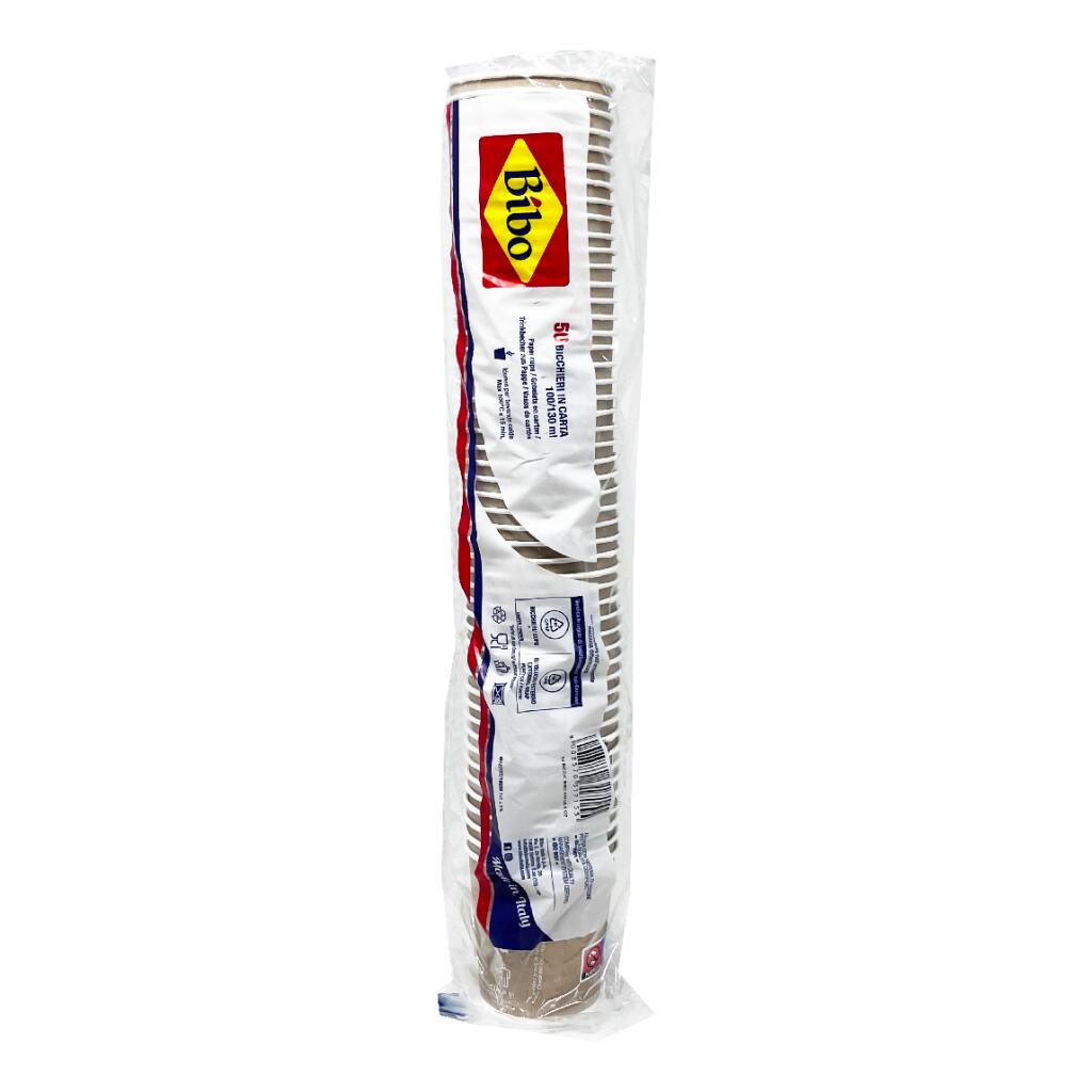 50 bicchieri da caffe 100ml colore avana