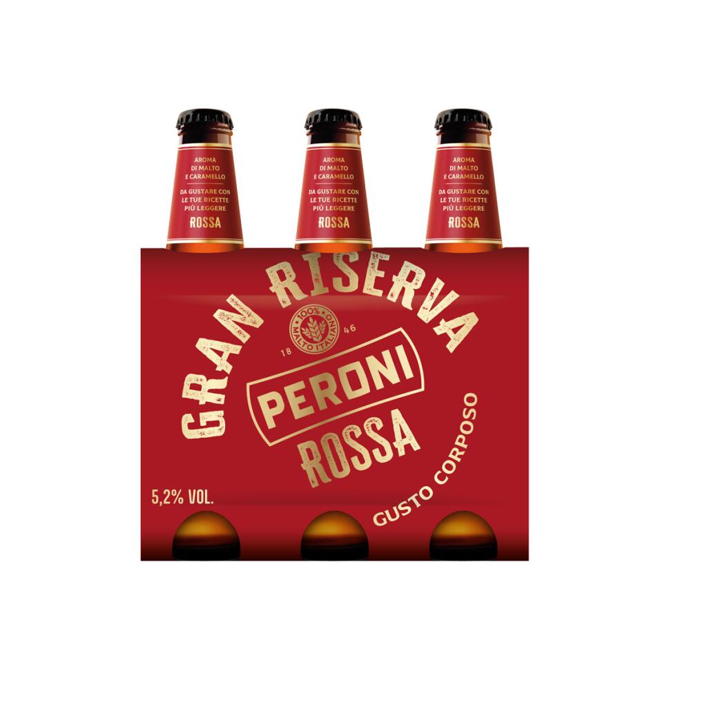 Birra Peroni gran riserva rossa 3x33cl bottiglia