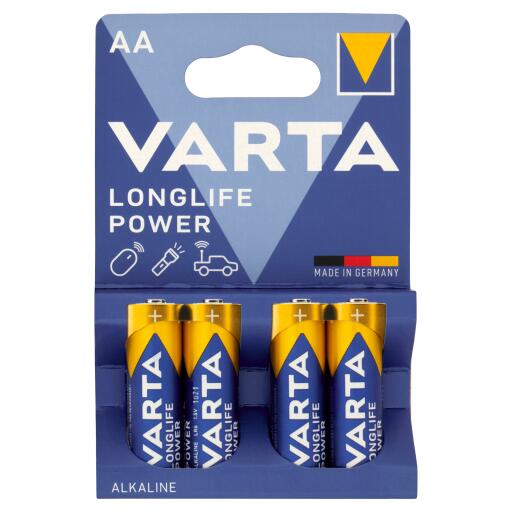 Pila stilo High Energy AA blister 4 pezzi Varta