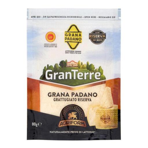 Grana Padano DOP Riserva grattuggiato da 80g