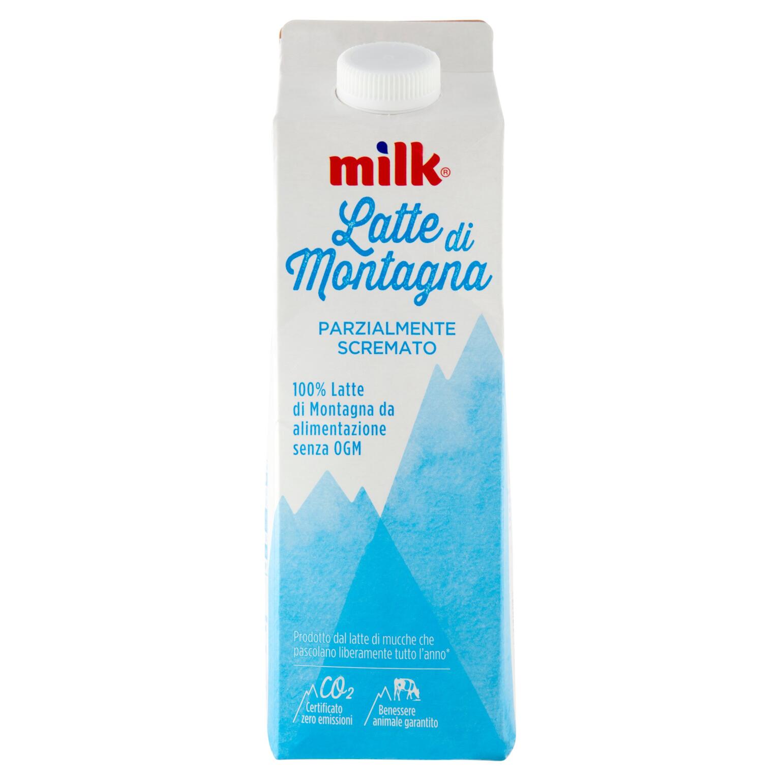 Latte parzialmente scremato Esl 1l Milk