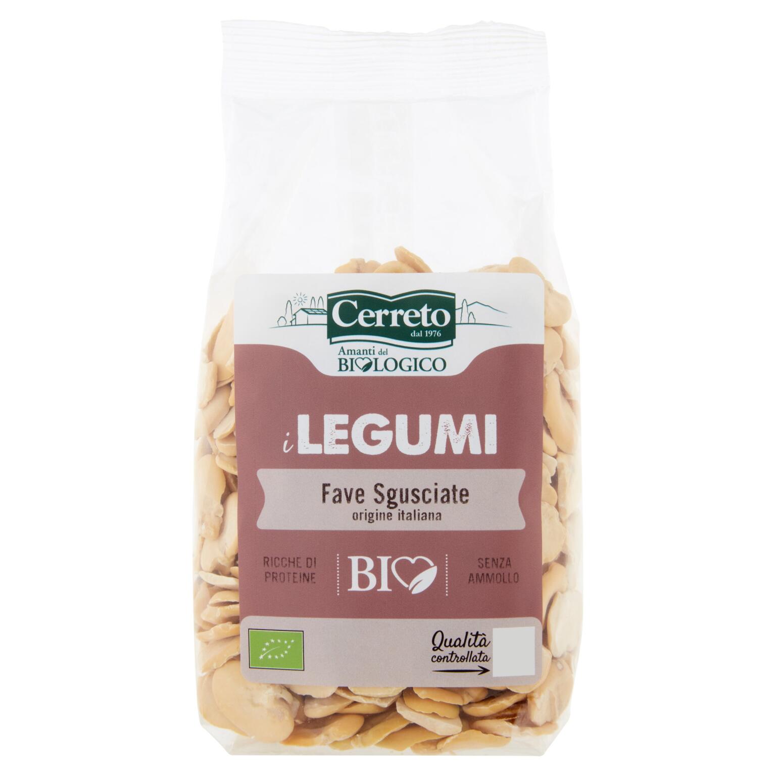 Bio Fave Sgusciate 250g Cerreto