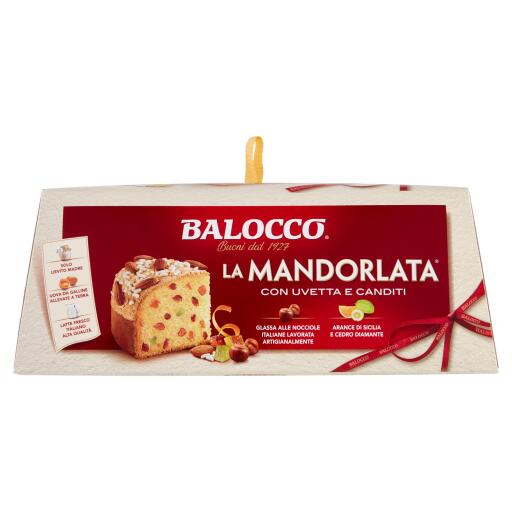 Colomba La Mandorlata con uvetta e canditi 1kg
