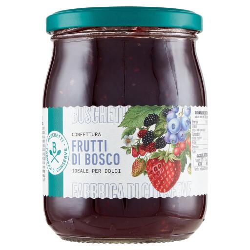 Confettura di Frutti di Bosco 625g Fabbrica di Conserve Boschetti