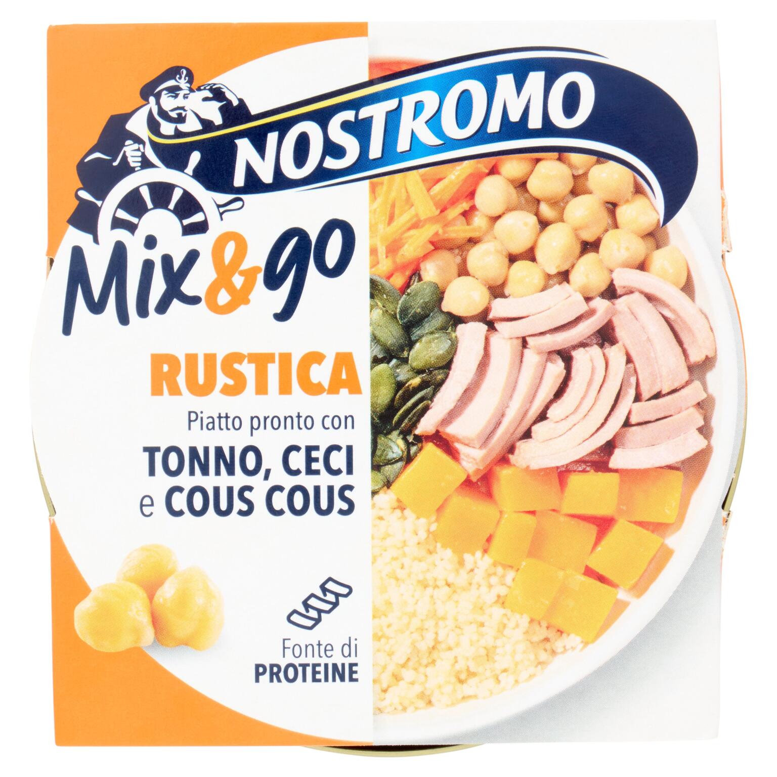 Piatto pronto MIX&GO RUSTICO 190g Nostromo