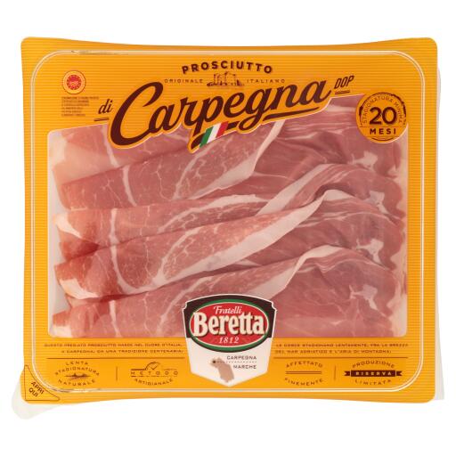 Prosciutto di Carpegna stagionato 20 mesi Dop 85g Beretta