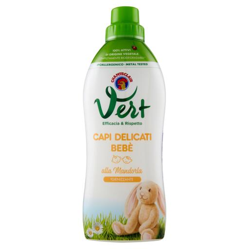 Detersivo liquido per lavatrice delicati bebè classico e mandorla 750ml Chanteclair