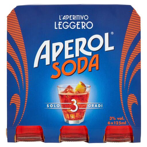Aperol Soda 125ml x6