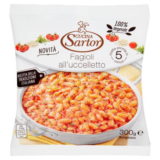 Fagioli all'uccelletto 300g Sartor