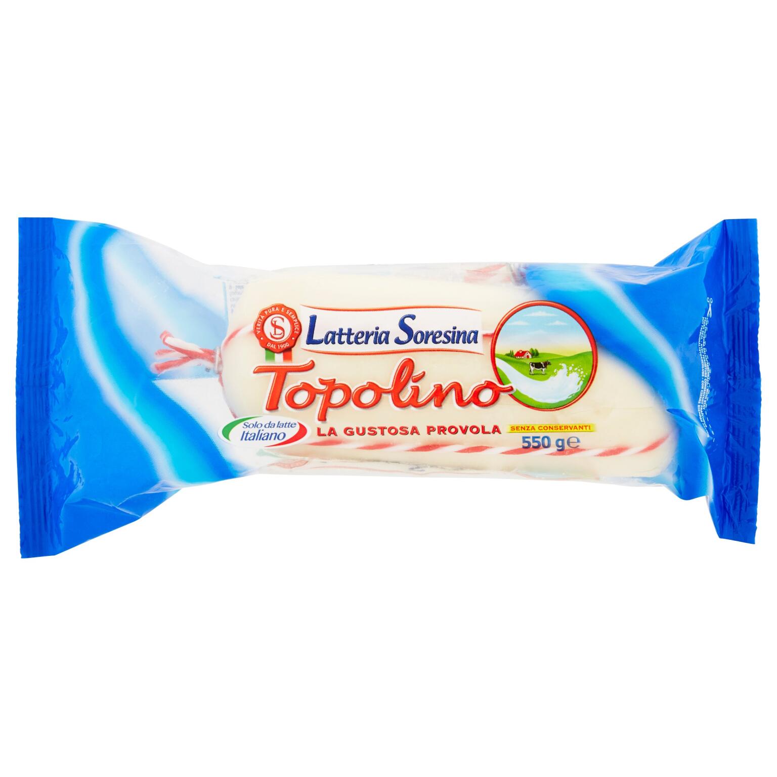 Provolone Topolino 550g confezionato atm Latteria Soresina