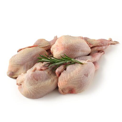 Quaglie extra fresche confezione x4