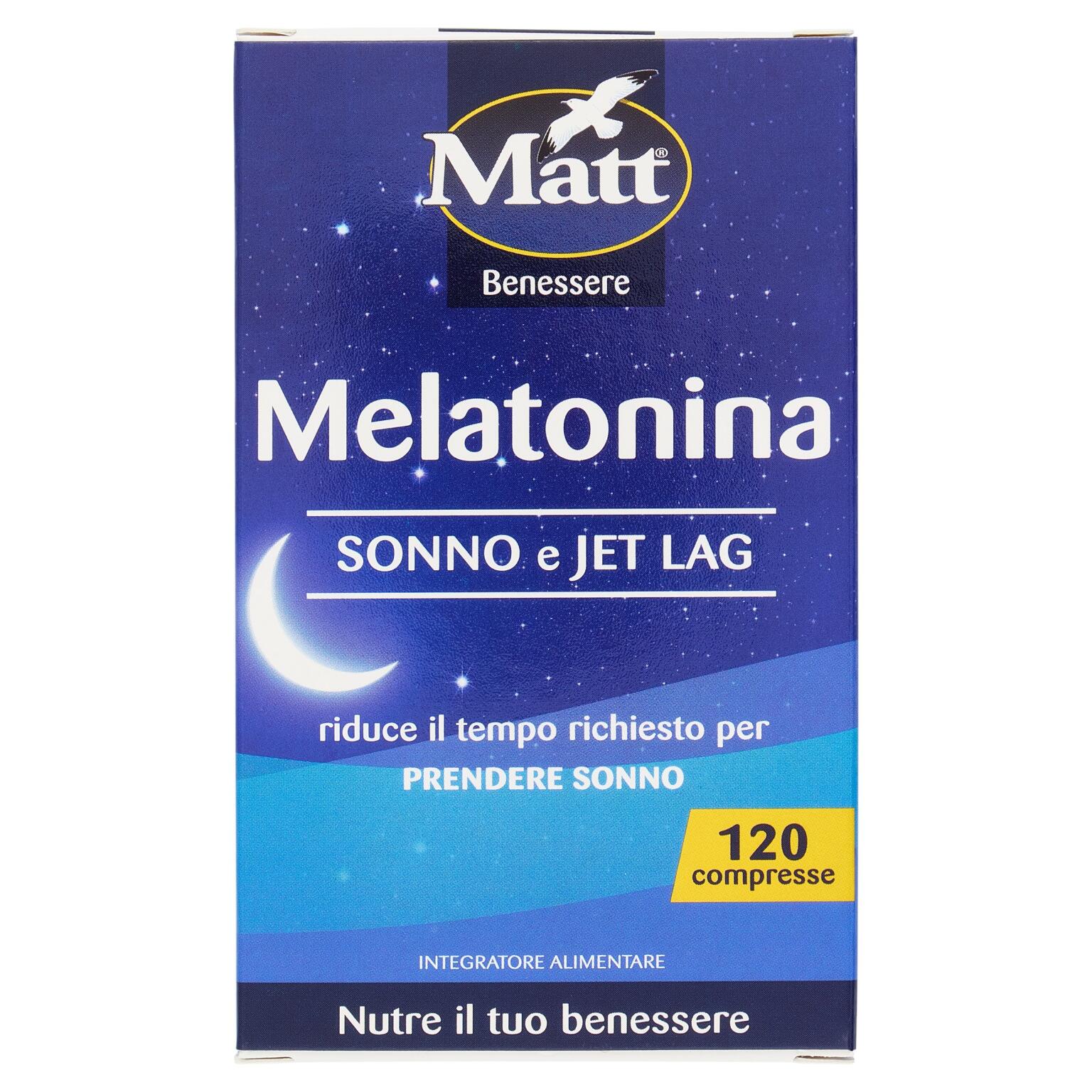 Melatonina 120 compresse Matt