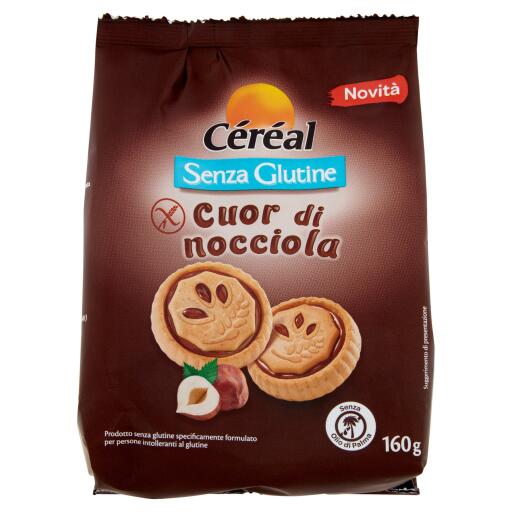 Cuor di Nocciola senza glutine 160g Cereal