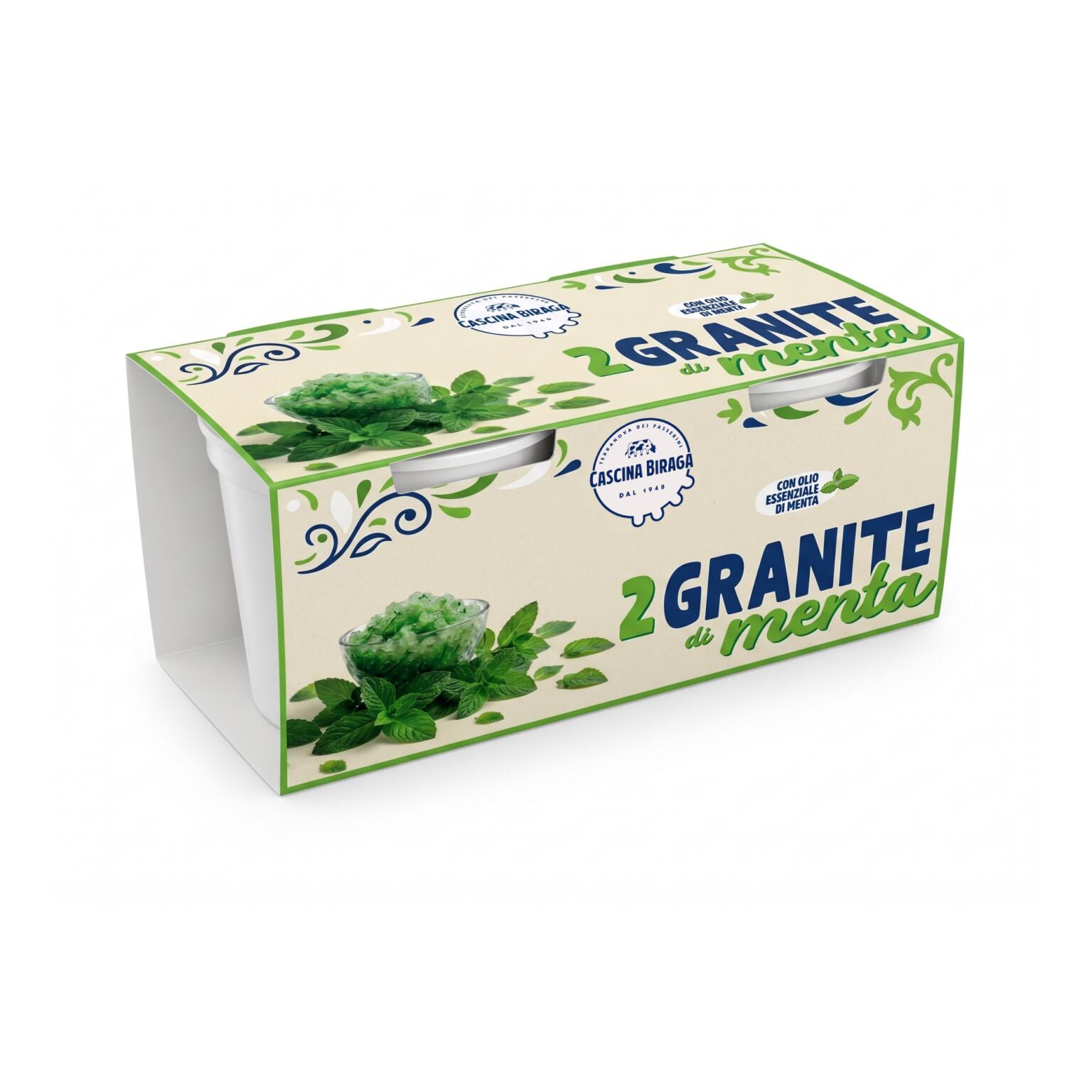 Granita alla menta bipack 2x120g Cascina Biraga
