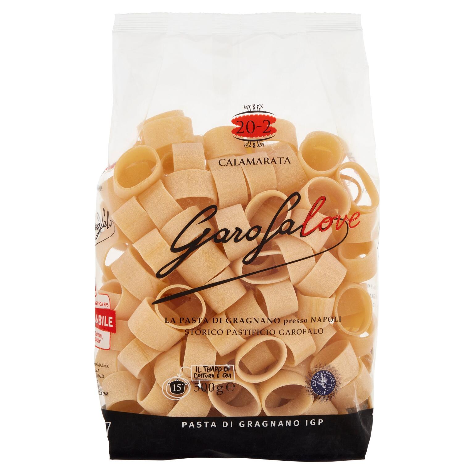 Pasta di Gragnano IGP Calamarata 20-2 500g Garofalo