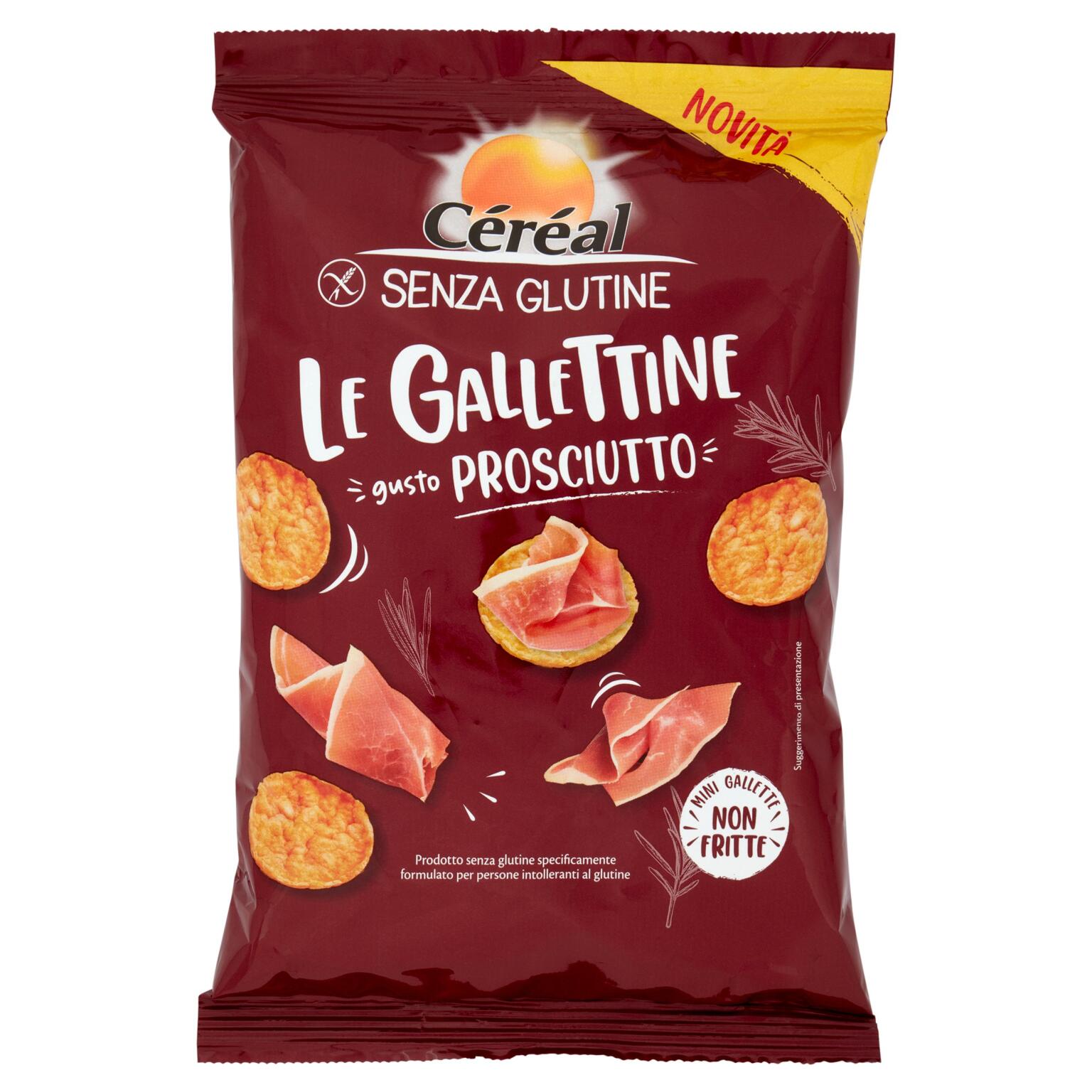 Le Gallettine Gusto Prosciutto 70g Cereal