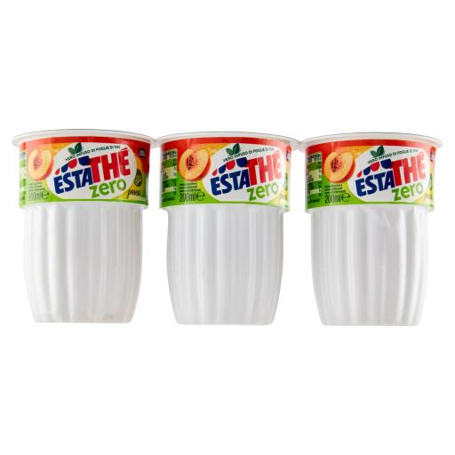 Estathè alla pesca senza zucchero 3x200ml