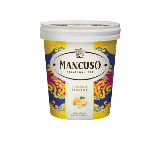 Barattolo 340g Sorbetto Limone Mancuso