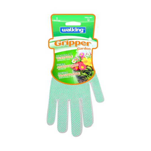 Guanti wolking gripper garden taglia unica