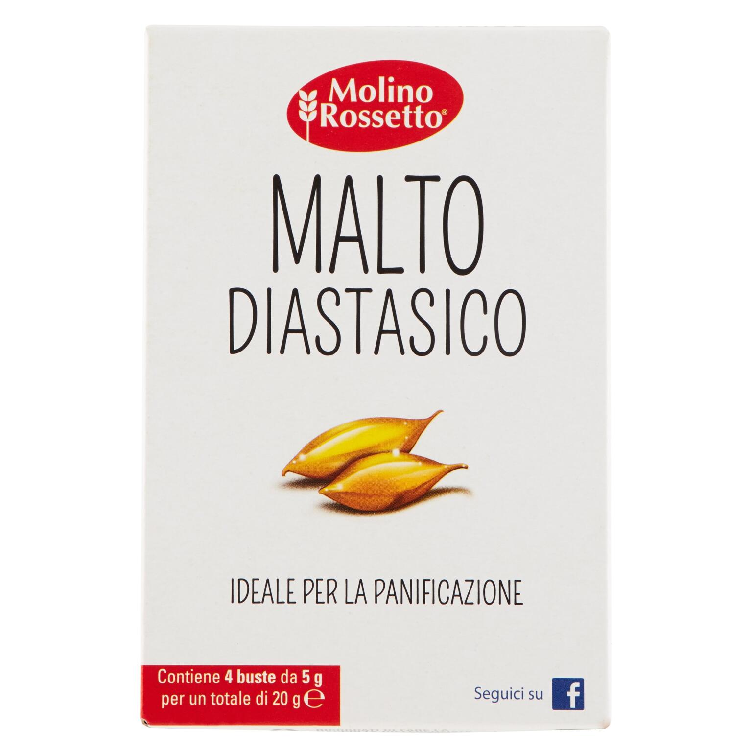 Malto Diastasico 4buste da 5g ciacuna Molino Ross etto